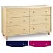 South Shore Furniture, Color Motion Collection, Double dresser, Biscotti