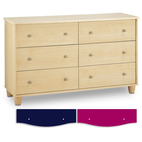 South Shore Furniture, Color Motion Collection, Double dresser, Biscotti