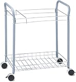 Safco 5225 Rolling Project File, 21-3/4w x13d x 24-1/2h, Light Gray