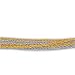 Two Tone 6 Strand Singapore Gold Bracelet