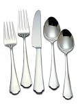Reed & Barton Weston 18/10 Stainless Steel 5-Piece Place Setting, Service for 1