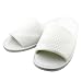 Cotton Waffle Slippers, Open-toed, White (3 Pairs/AS159Wx3) Cotton Waffle Slippers, Open-toed, White (3 Pairs/AS159Wx3)