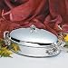 3 QT. OVAL BAKER - 3 QUART SILVER PLATED OVAL BAKER - silver casserole
