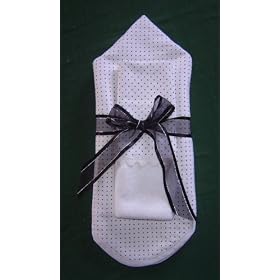 Nursing/Bath Blanket and Burp Cloth, 2 Piece Set