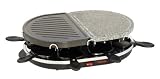 Tristar - Raclette grill et pierre à griller - 8 personnes - 1 200 watts -  RA 2946 (Import Allemagne)