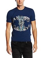 Just Cavalli Camiseta Manga Corta (Azul Oscuro)