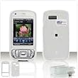 TRANSPARENT CLEAR SNAP-ON COVER HARD CASE (With Optional Swivel Belt Clip) for HTC TILT 8925 / TyTN II (Kaiser) [Beyond Cell Packaging]