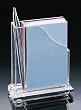 Acrylic Memo And Pen Holder with Paper