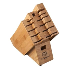 Calphalon Katana 13-Slot Bamboo Knife Block by Calphalon