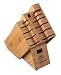Kitchen & Housewares : Calphalon Katana 13-Slot Bamboo Knife Block