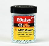 Daisy Premium Grade .177 Cal, 5.1 Grains, Zinc Plated BBs, 2400ct