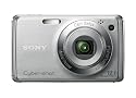 Sony Cybershot DSCW210S Camera - Silver  (12.1MP, 4x optical zoom) 2.7 inch LCD