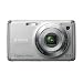 Sony Cybershot DSCW210S Camera - Silver  (12.1MP, 4x optical zoom) 2.7 inch LCD