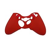 Red Silicone Protector Skin Case Cover for Xbox 360 Game Controller