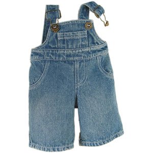 Build-A-Bear Workshop Faded Denim Overalls