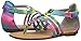 Kenneth Cole Reaction Bright Day Jeweled with Zipper Sandal (Little Kid/Big Kid)