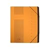 Elba B�rosysteme 42496GB F�chermappe Ordnungsmappe chic, Karton (RC), 450 g/qm, A4, 12 F�cher, gelb