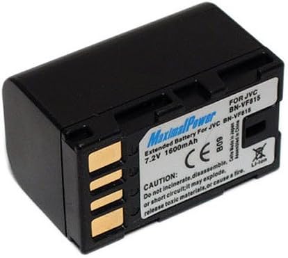 Maximal Power DB JVC BN-VF815 Replacement Battery-JVC BN-VF815 2000mAh Original Color, Blister Packing