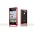 【iPhone4/4S用】ジュラルミン削り出しiPhoneケース<red>