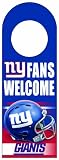 NFL New York Giants Wood Door Hanger