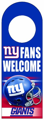 NFL New York Giants Wood Door Hanger