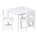 Aspen White Table and Chair Set