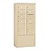 Salsbury Industries 3913D-07SFU Free Standing Horizontal 4C Mailbox Sandstone