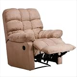Willy Microfiber Recliner in Mocha