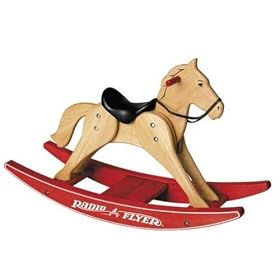 Radio Flyer Classic Wood Rocking Horse