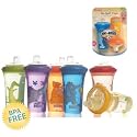 No-Spill Cups (9 oz), 2-Pack, Boy Colors