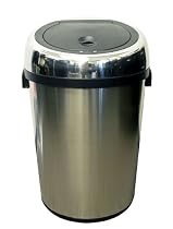 iTouchless Commercial Size Stainless Steel Trashcan, 22 Gallon (83 Liter)