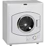 Avanti : D110 24in Portable Electric Dryer, 9 lbs. Capacity, Stainless Steel Drum - White