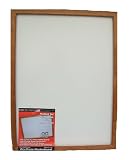 Dooley Boards Oak Framed Dry Erase Board, 17 x 23 Inch, Brown (1824MBO)