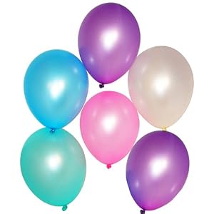 Latex Pastel Pearl Balloons (144 pcs)