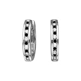 10K White Gold 1/4 (.25) ct H Diamond Earrings