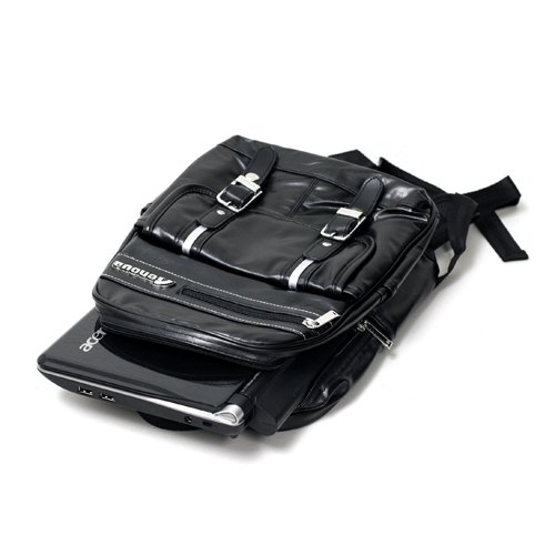 Dell Inspiron Mini IM10-USE024AM Laptop Carrying STRAP Soft Faux Leather Skinny Backpack