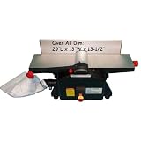 Bench Top 6" Wood Jointer Joiner Planer 1-1/2hp 10000rp