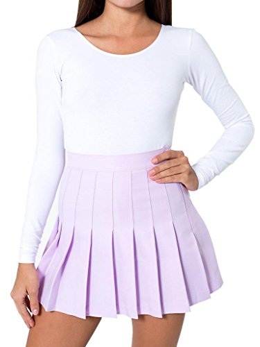 LIZHOUMIL Womens Stylish Slim High Waist Pleated Tennis Skirts