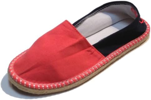 Two Tone Espadrilles - Spanish Alpargatas - Slip On - Deck Shoes - Canvas - Assorted Colors