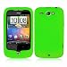 Green Xylo Supertuff Soft Silicone Back Cover / Skin / Case 
