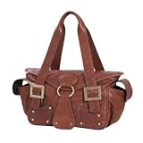 Maria Diaper Bag in Chocolate Brown