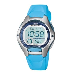 Casio Women\’s LW200-2BV Digital Blue Resin Strap Watch