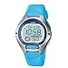 Casio Women's Digital Blue Resin Strap Watch #LW200-2BV