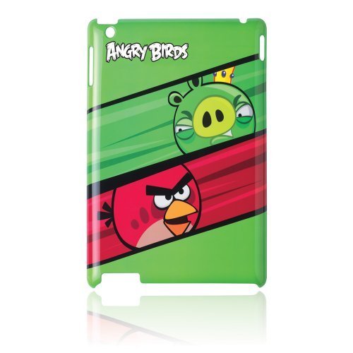 Gear4 Angry Birds Hartplastik Schutzh&uuml;lle f&uuml;r die R&uuml;ckseite des Apple iPad2 rot Preisvergleich