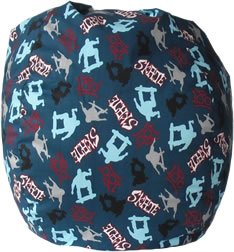 New Bean Bag Skate 100% Polystyrene Fill for EXTREME Comfort Refillable Double Stitched Security
