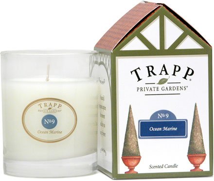 Trapp Private Gardens Signature Poured Candle House Box - 5 oz