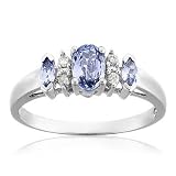 Tanzanite and Diamond Ring