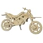 Cross-Country Motorbike - Woodcraft Construction Kit
