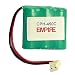 Empire Rechargeable Cordless Phone Battery For 1X3-2/3AAA/C. 350mAh, 3.6v, NiMH. High Quality We Discount Shipping On 2 Or More batteries.