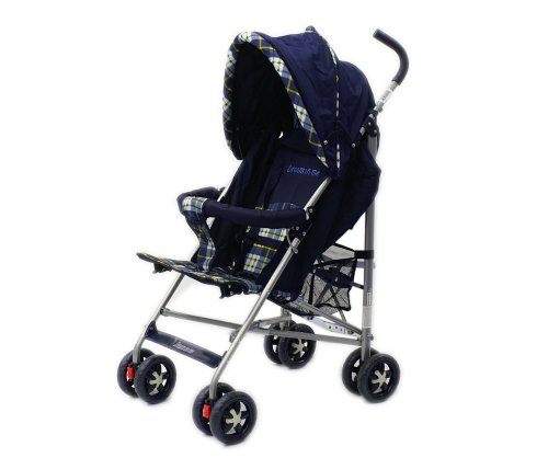 Dream On Me High Fashion Stroller with Ultra large Hood - Navy
